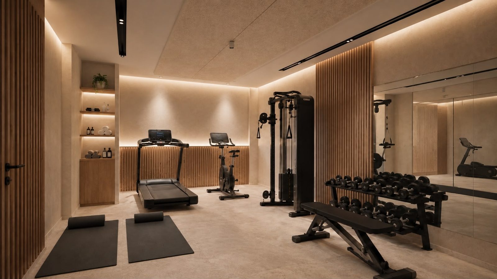 Gym on site